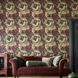 Acanthus Wallpaper Manilla/Stone