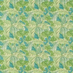 Acanthus Outdoor Fabric Nettle/Sky Blue