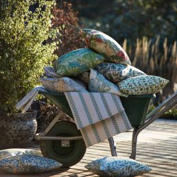 Acanthus Outdoor Fabric Indigo