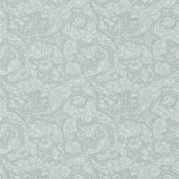 Bachelors Button Wallpaper Silver