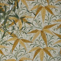 Bamboo Wallpaper Thyme/Artichoke