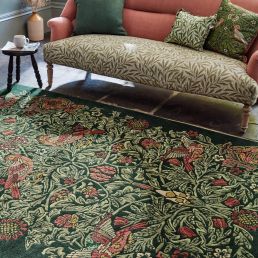 Bird rug Tump Green 43952-200484 Tump Green