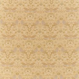 Bird Weave Fabric Ochre