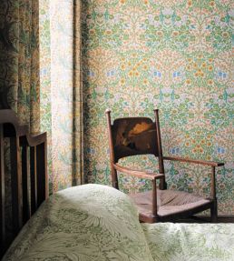 Blackthorn Wallpaper Green