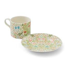 Blackthorn Teacup & Saucer, Green Green