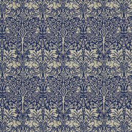 Brer Rabbit Fabric Indigo/Vellum