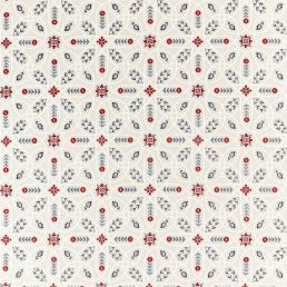 Brophy Embroidery Fabric Indigo