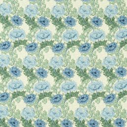 Chrysanthemum Outdoor Fabric Indigo/Bayleaf