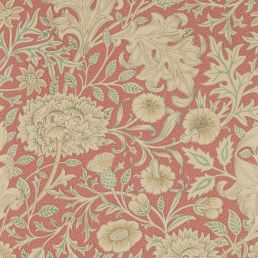 Double Bough Wallpaper Carmine Red