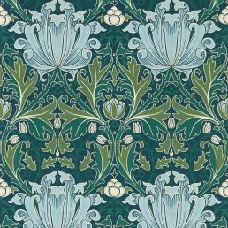 Helena Wallpaper Indigo/Boughs