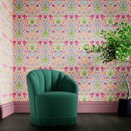 Hyacinth Wallpaper Cosmo Pink