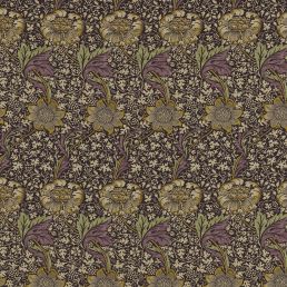 Kennet Fabric Grape/Gold