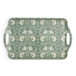 Large Handled Tray, Green Green