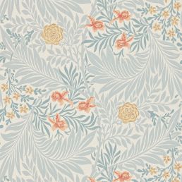 Larkspur Wallpaper Slate/Russet