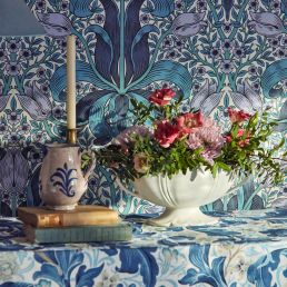 Leicester Fabric Paradise Blue