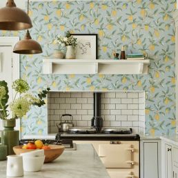 Lemon Tree Wallpaper Bay Leaf