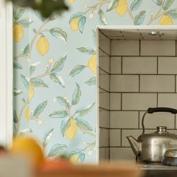 Lemon Tree Wallpaper Bay Leaf