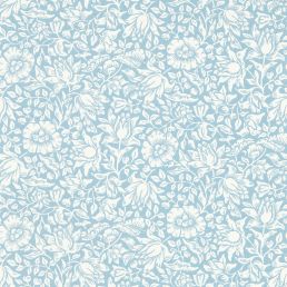 Mallow Wallpaper Powder Blue