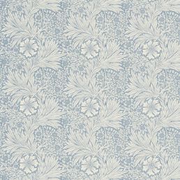 Marigold Fabric China Blue/Ivory