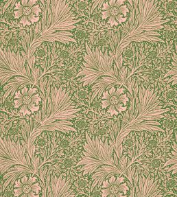 Marigold Wallpaper Pink/Olive