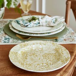 Marigold Side Plates Set of 4, Multi Multi