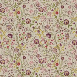 Mary Isobel Fabric Wine/Linen