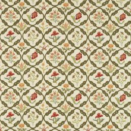 Mays Coverlet Fabric Twining Vine