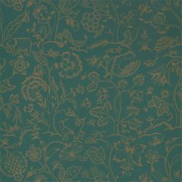 Middlemore Wallpaper Moss Gold