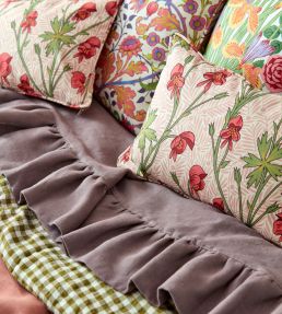 Monkshood Fabric Rhubarb