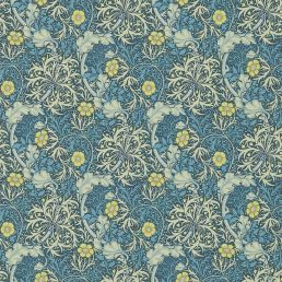 Morris Seaweed Wallpaper Ink/Woad