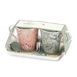 Mug & Tray Set, Multi Multi