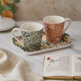 Mug & Tray Set, Multi Multi