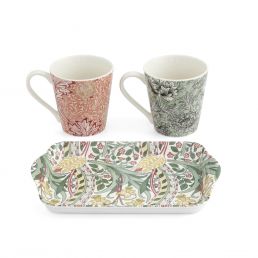 Mug & Tray Set, Multi Multi