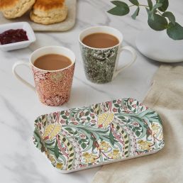 Mug & Tray Set, Multi Multi