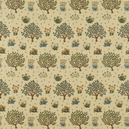 Orchard Fabric Olive/Gold