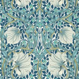 Pimpernel Wallpaper Cobalt/Mineral