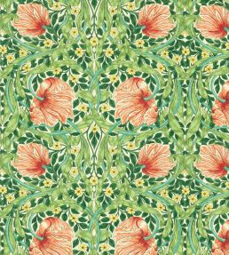 Pimpernel Fabric Shamrock/Watermelon