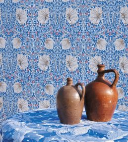 Pimpernel Wallpaper Woad