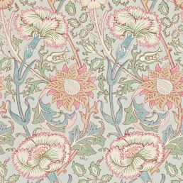 Pink & Rose Wallpaper Eggshell/Rose