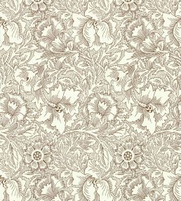 Poppy Wallpaper Cream/Chocolate