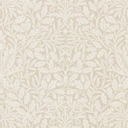 Pure Acorn Wallpaper Linen/Ecru