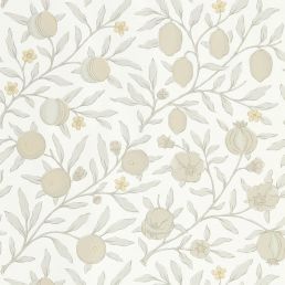 Pure Fruit Wallpaper Horned Poppy / Grey