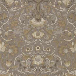 Pure Lodden Wallpaper Taupe/Gold