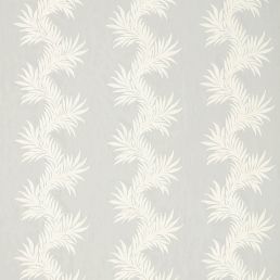 Pure Marigold Trail Embroidery Fabric Lightish Grey