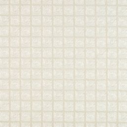 Pure Scroll Embroidery Fabric Linen