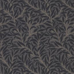 Pure Willow Boughs Wallpaper Charcoal/Black