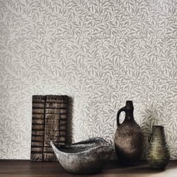 Pure Willow Boughs Wallpaper Dove/Ivory