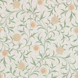 Scroll Wallpaper Thyme/Pear