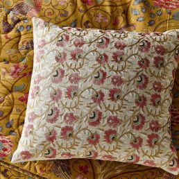 Seasons By May Cushion, Linen Linen