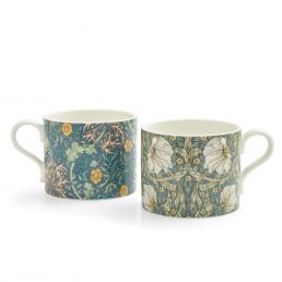 Seaweed Set of 2 Mugs, Blue Blue